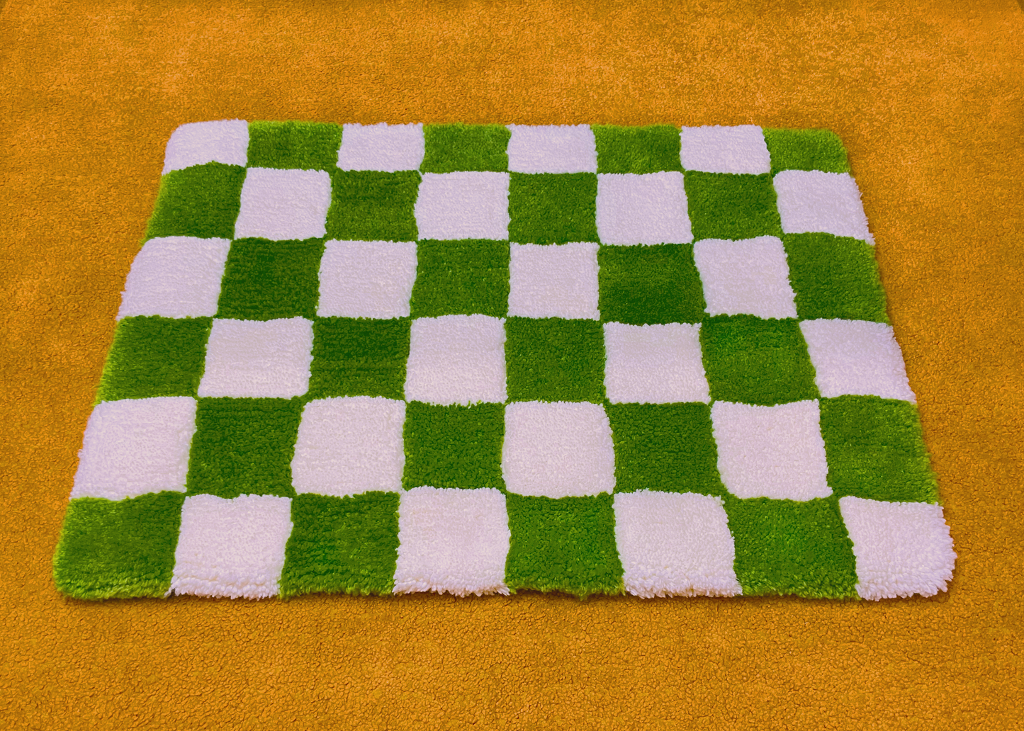 GREEN CHECKER BOARD